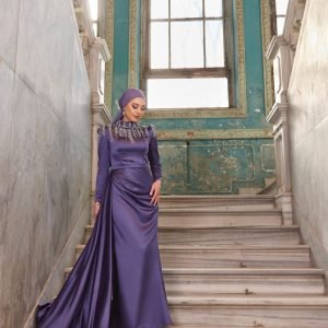 Tesettür Abiye Modelleri-007